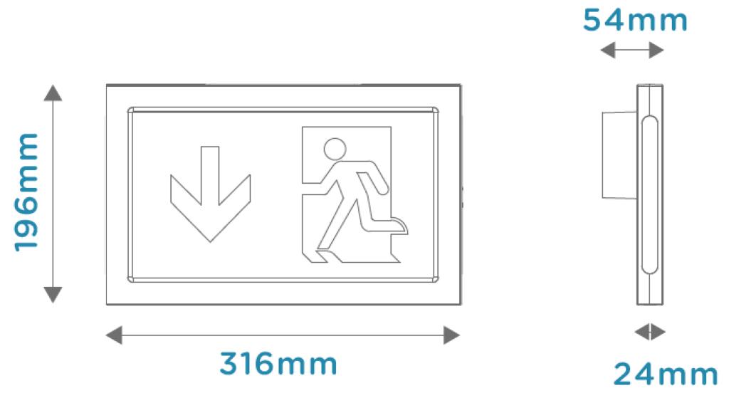 MEGAMAN MM11050 TEMPUS Nood | Noodverlichting MM11050 MEGAMAN MM11050 TEMPUS Nood | Noodverlichting MM11050