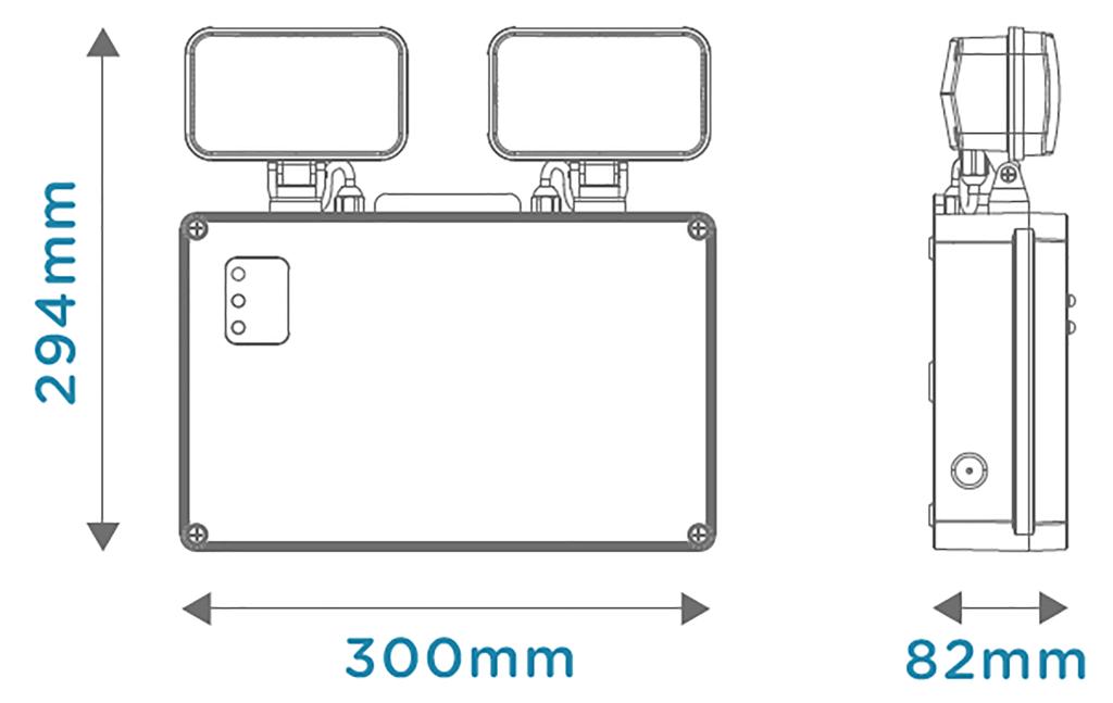 MEGAMAN MM11145 TEMPUS Nood | Noodverlichting MM11145 MEGAMAN MM11145 TEMPUS Nood | Noodverlichting MM11145