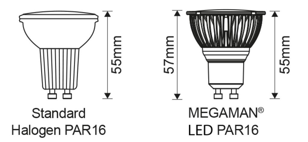 MEGAMAN MM04763 Reflector PAR16 spot | GU10 fitting | Energielabel G MM04763 MEGAMAN MM04763 Reflector PAR16 spot | GU10 fitting | Energielabel G MM04763