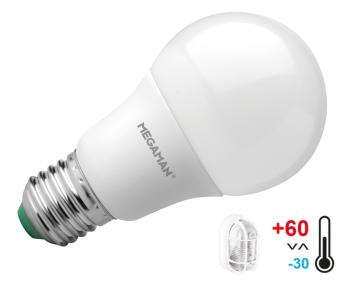 MEGAMAN MM06663 Bol Peer bol | E27 fitting  | Energielabel F