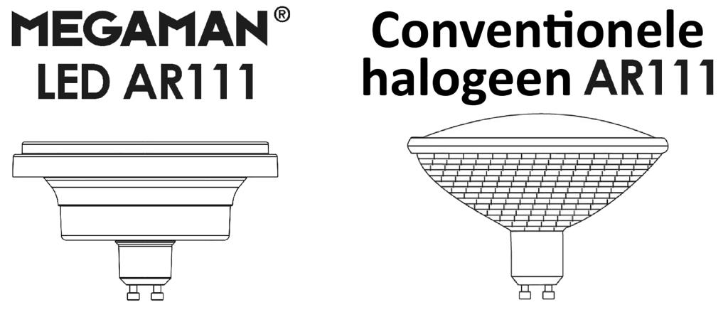 MEGAMAN MM09934 Reflector AR111  |  fitting MM09934 MEGAMAN MM09934 Reflector AR111  |  fitting MM09934