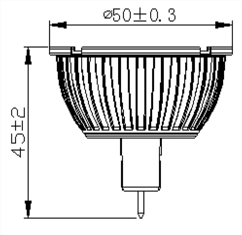 MEGAMAN MM09918 Reflector MR16  |  fitting MM09918 MEGAMAN MM09918 Reflector MR16  |  fitting MM09918
